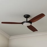 Arbour &amp; Nook Hodson 132cm DC Ceiling Fan with LED Light &amp; Remote Control