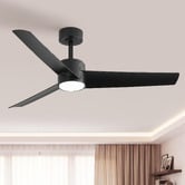 Arbour &amp; Nook Keanu 132cm DC Ceiling Fan with LED Light