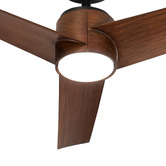 Arbour &amp; Nook Keanu 132cm DC Ceiling Fan with LED Light