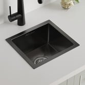 Caspian Cove Alistair 340mm Single Stainless Steel Kitchen Sink