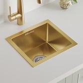Caspian Cove Alistair 340mm Single Stainless Steel Kitchen Sink