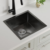 Caspian Cove Agnes 440mm Single Stainless Steel Kitchen Sink