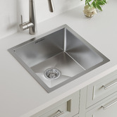 Caspian Cove Agnes 440mm Single Stainless Steel Kitchen Sink