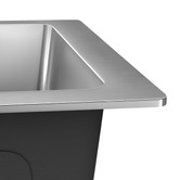 Caspian Cove Alistair 450mm Single Stainless Steel Kitchen Sink