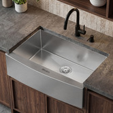 Caspian Cove Maud 810mm Single Stainless Kitchen Sink