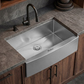 Caspian Cove Maud 810mm Single Stainless Kitchen Sink