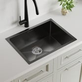 Caspian Cove Wingrave 600mm Single Stainless Steel Kitchen Sink