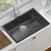 Caspian Cove Wingrave 700mm Single Stainless Steel Kitchen Sink