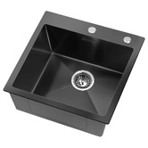 Caspian Cove Wingrave 530mm Single Stainless Steel Kitchen Sink