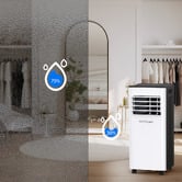 Caspian Cove Eira 7,000 BTU Portable Air Conditioner with Window Kit