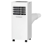Caspian Cove Eira 5,000 BTU White 4-in-1 Portable Air Conditioner with Window Kit