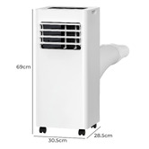 Caspian Cove Eira 9,000 BTU 5-in-1 Portable Air Conditioner with Window Kit