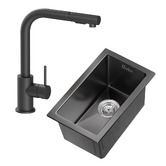 Caspian Cove Alistair 250mm Bar Kitchen Sink &amp; Mixer Package