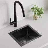 Caspian Cove Alistair 340mm Single Stainless Steel Kitchen Sink