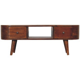 Solid State Studio Ares 2 Drawer Mango Wood TV Unit