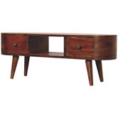 Solid State Studio Ares 2 Drawer Mango Wood TV Unit