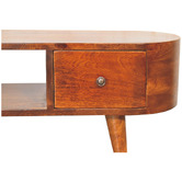 Solid State Studio Ares 2 Drawer Mango Wood TV Unit