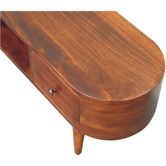 Solid State Studio Ares 2 Drawer Mango Wood TV Unit