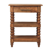 Solid State Studio Apollo Mango Wood Side Table