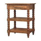 Solid State Studio Apollo Mango Wood Side Table