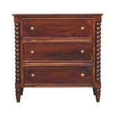 Solid State Studio Ember Mango Wood 3 Drawer Chest
