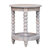 Solid State Studio Lasso Mango Wood Side Table