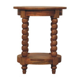 Solid State Studio Lasso Mango Wood Side Table