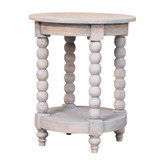 Solid State Studio Lasso Mango Wood Side Table
