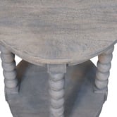 Solid State Studio Lasso Mango Wood Side Table