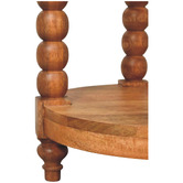 Solid State Studio Lasso Mango Wood Side Table