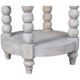 Solid State Studio Lasso Mango Wood Side Table