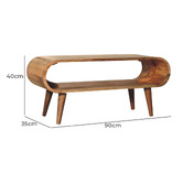 Solid State Studio Ezra Mango Wood Coffee Table