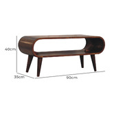 Solid State Studio Ezra Mango Wood Coffee Table