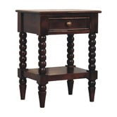 Solid State Studio Ember Mango Wood Bedside Table