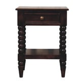 Solid State Studio Ember Mango Wood Bedside Table
