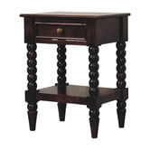 Solid State Studio Ember Mango Wood Bedside Table