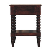Solid State Studio Ember Mango Wood Bedside Table