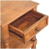 Solid State Studio Ember Mango Wood Bedside Table