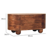 Solid State Studio Noah Mango Wood Blanket Box
