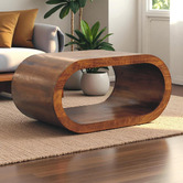 Solid State Studio Colton Mango Wood Coffee Table