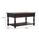 Solid State Studio Demi Mango Wood Coffee Table