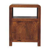 Solid State Studio Dean 2 Drawer Mango Wood Bedside Table