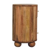 Solid State Studio Tatum Mango Wood Bedside Table