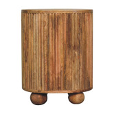 Solid State Studio Tatum Mango Wood Bedside Table