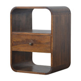 Solid State Studio Jesse Mango Wood Bedside Table