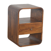 Solid State Studio Jesse Mango Wood Bedside Table