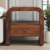 Solid State Studio Henley Mango Wood Bedside Table