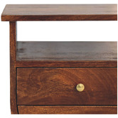 Solid State Studio Wyatt Mango Wood Bedside Table