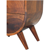Solid State Studio Wyatt Mango Wood Bedside Table