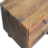 Solid State Studio Avery Mango Wood Bedside Table